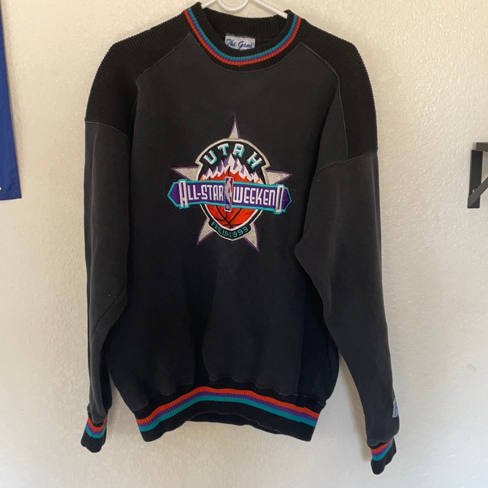 NBA All Star Weekend Crewneck Sweater 1993 Utah